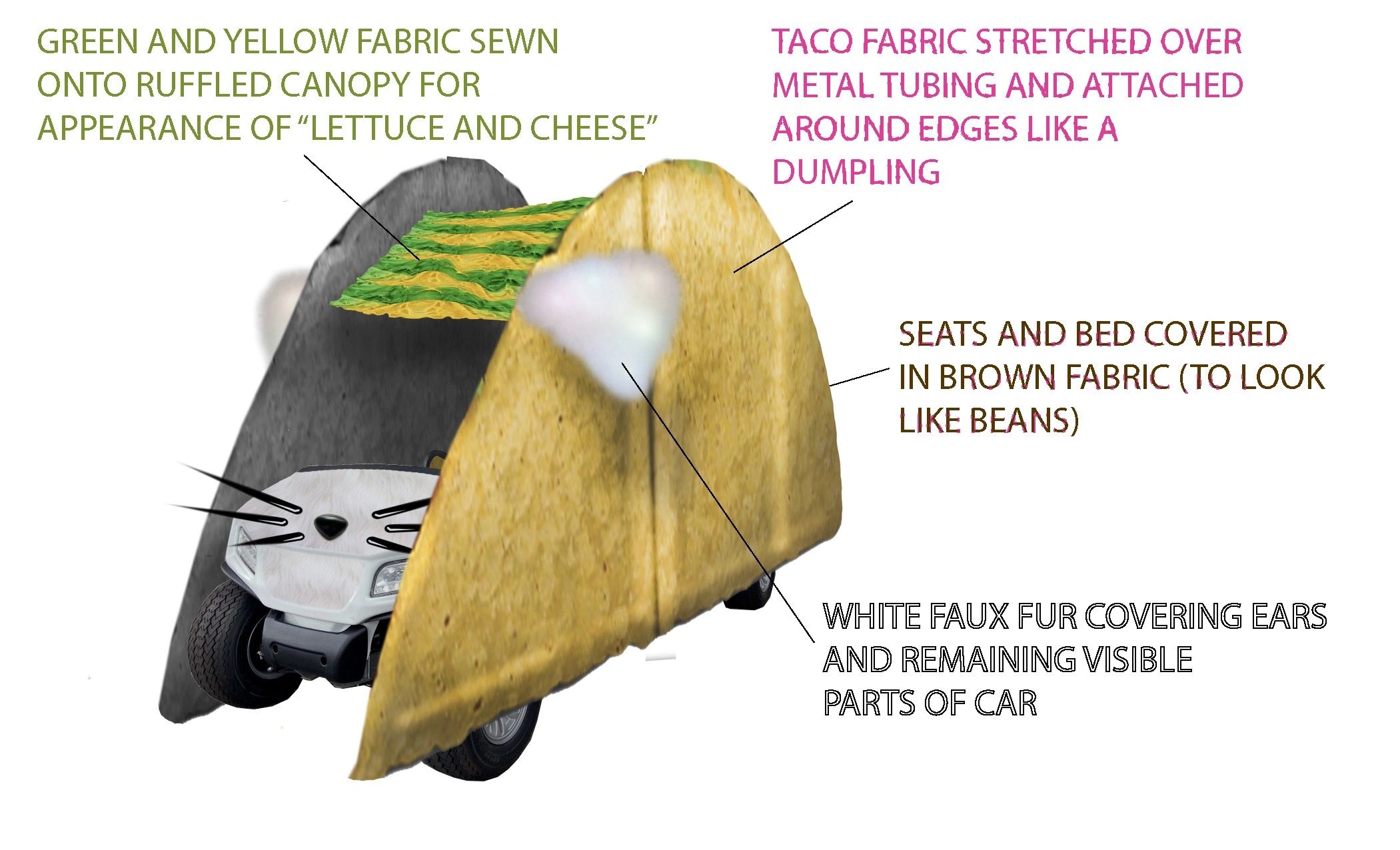 Tacocat art car